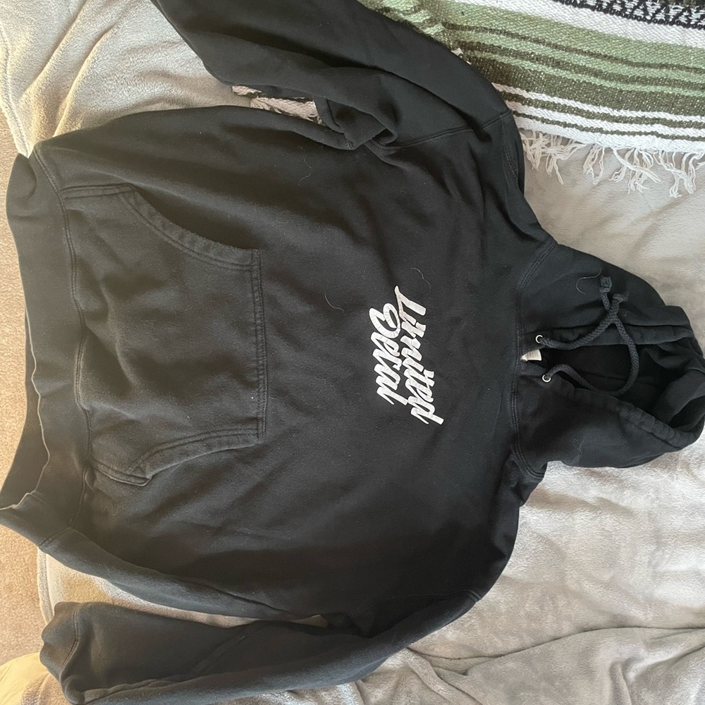 Dirt Bike Graphic Black Hoodie